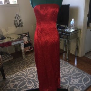 Jessica McClintock red dress